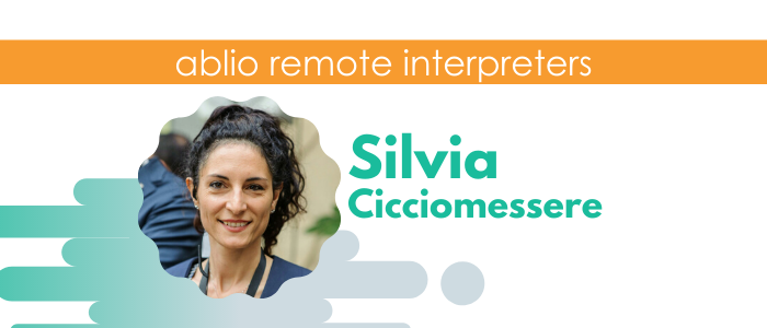 Silvia Cicciomessere - Italian English Interpreter