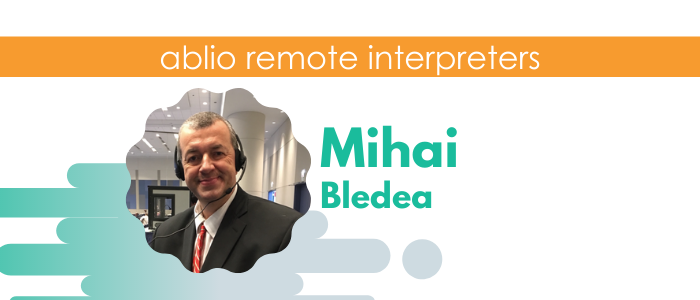 Mihai Bledea - Romanian, French, Italian, Haitian Creole, Moldovan Interpreter and Translator