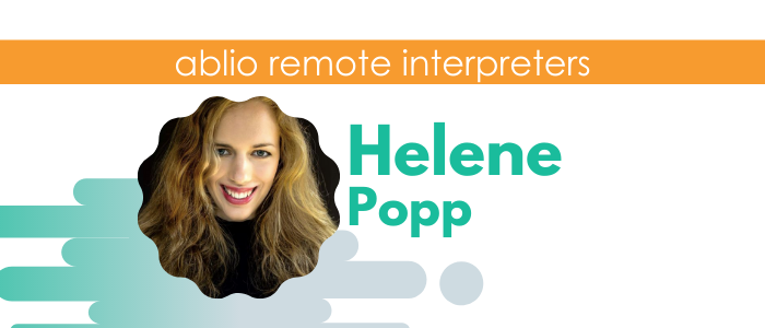 Helene Popp - German/English/French/Spanish Interpreter And Translator